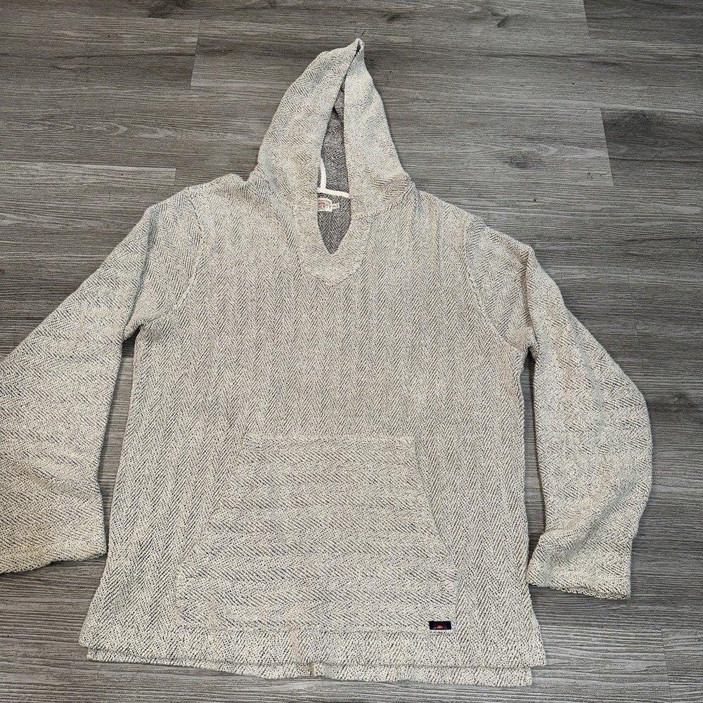 Faherty Men's Whitewater Hoodie Kangaroo Pocket pullover sweater Sz XXL - Picture 2 of 9